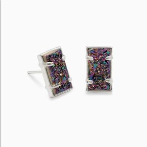 Kendra Scott Paola Multicolor Drusy Earrings